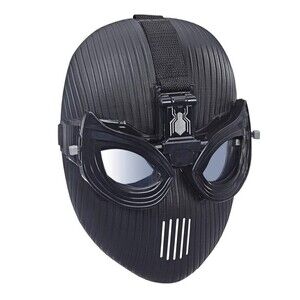 Marvel Spider-Man Far From Home Stealth Suit Black Mask Goggle Eyes 2019 Hasbro